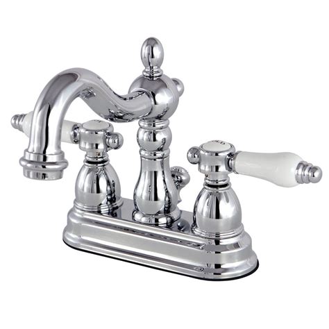 Moen Chateau In Centerset Single Handle Low Arc Bathroom Faucet In