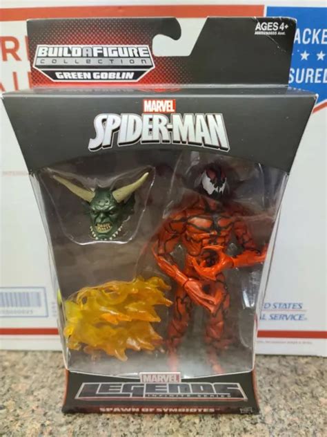 Marvel Legends Spider Man Infinite Series Carnage Action Figure Green
