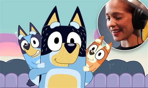 meet the faces behind bluey voice actors seen in viral tiktok videos daily mail online