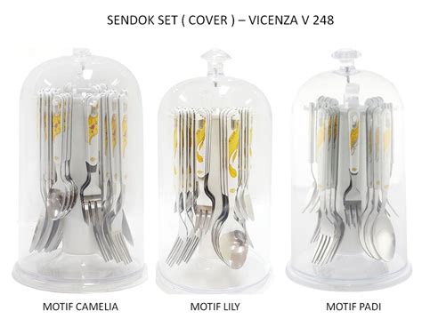 Sendok set polkadot vicenza / sendok makanrp125.000: Sendok Vicenza Set