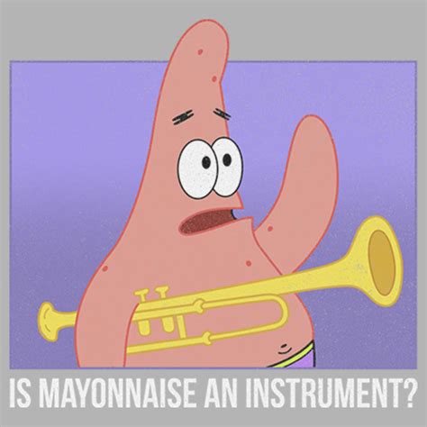 Nickelodeon Mens Spongebob Squarepants Patrick Mayonnaise Instrument