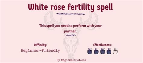 My Favorite 4 White Magic Fertility Spells Pregnancy