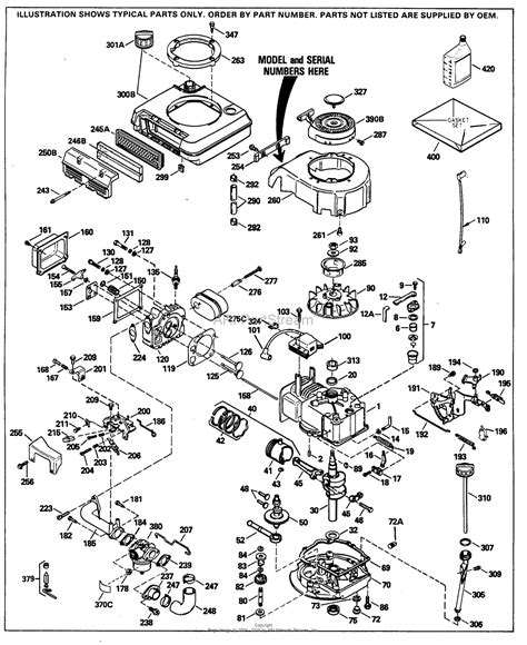 Tecumseh Ovrm40 42612 Parts Diagram For Engine Parts List 1