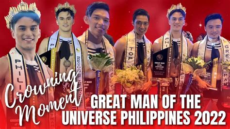 Full Hd Great Man Of The Universe Ph 2022 Announcement Of Winners
