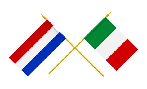bandeiras da holanda e da itália nacional png conceito o negócio europa png imagem para