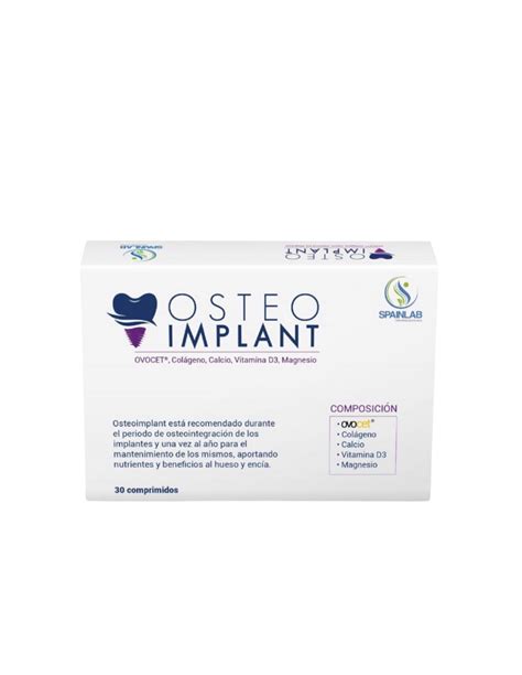 Osteo Implant 30 Comprimidos