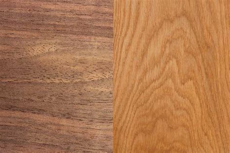 Walnut Vs Oak Comparing Wood Pros And Cons Woodworking Trade