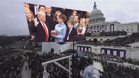 Watch Donald Trump Take The Oath Of Office In 360
