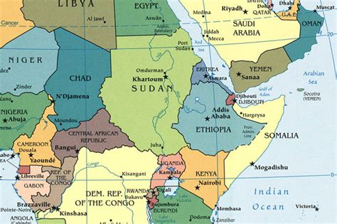 Let's explore wakanda, the fictional african nation in which the action of black panther will unfold when the movie hits theaters this weekend. Central Africa Map Pictures
