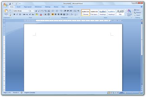 Tampilan Microsoft Word 2007 Beserta Penjelasannya Materisekolah