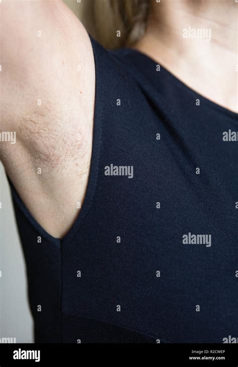 Girl With Hairy Armpit Hi Res Stock Photography And Images Alamy