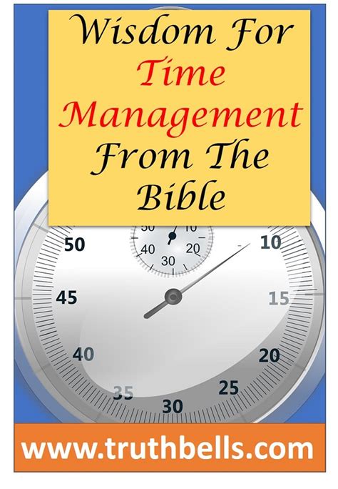 Biblical Principles On Time Management