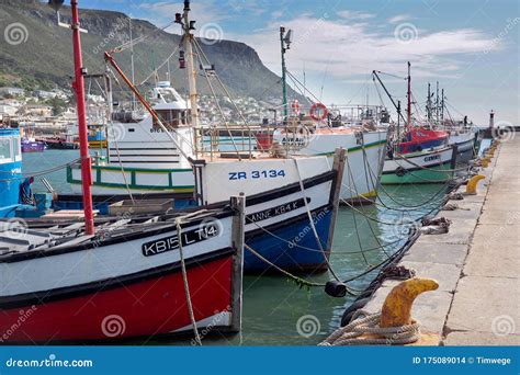 Kalk Bay Harbour Cape Town South Africa 16 May 2019 Traditional
