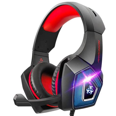 Hunterspider V1 Game Headset 35mm Usb Con Cable Bass Stereo Rgb