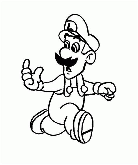 Mario Coloring Page Color Printing Coloring Page Printable Coloring
