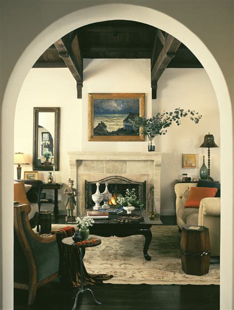 Mediterranean Classic Mediterranean Living Room Los Angeles By