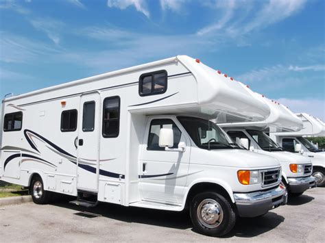 Row Of New Recreational Vehicles Rv Lifestyle News Tips Tricks And