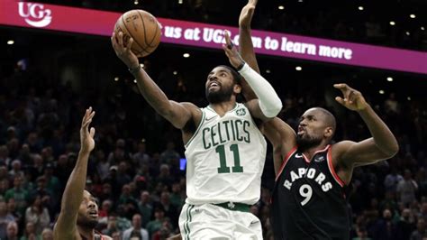 Nba Kyrie Irving Scores 43 Points Celtics Beat Raptors In Overtime