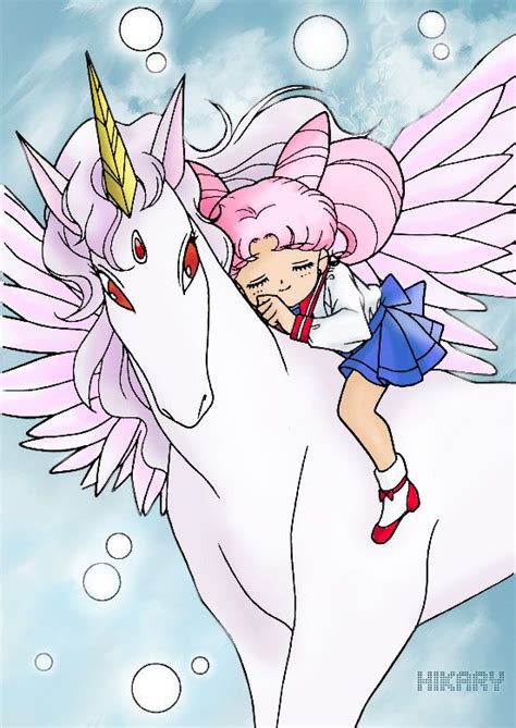 Pegaso Y Chibiusa By Yami Deviantart Com On Deviantart Sailor Chibi Moon Arte Sailor Moon