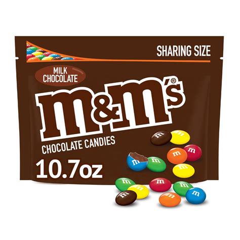 Mandms Milk Chocolate Candy Sharing Size Bag Shop Candy At H E B