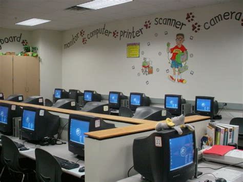 Computer Lab Wall Decoration Ideas Me Home Us
