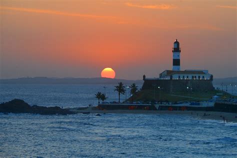 Farol Da Barra Brazil Travel City Architecture Trip