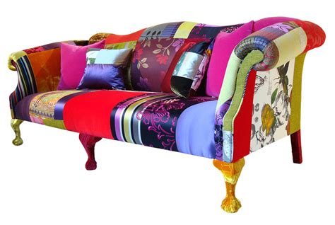 New Furniture Home: Modern sofa colourful printed fabric sofa designs.