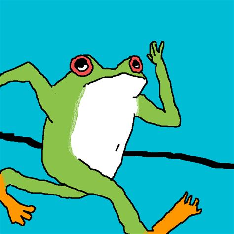 Pixilart Frog Run By Ur Quite Nifty