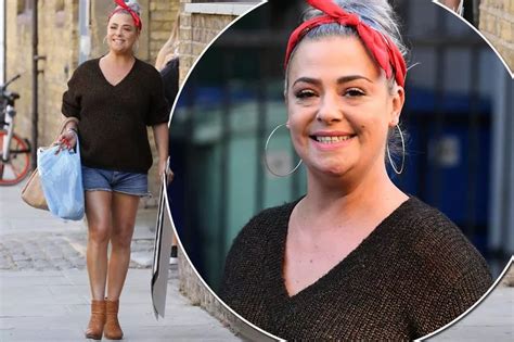 Beaming Lisa Armstrong Sports Cowgirl Inspired Ensemble As She Arrives For Work At Strictly