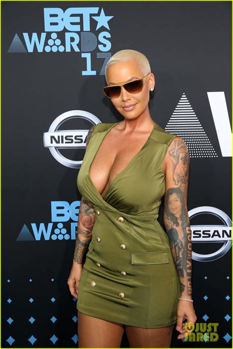 Amber Rose Shows Off Her Tattoos At Bet Awards 2017 Photo 3919696