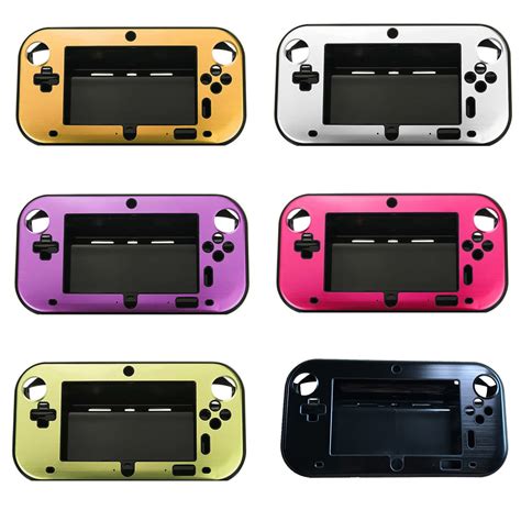 Cool Aluminum Dustproof Protector Case Cover For Wii U Gamepad Remote