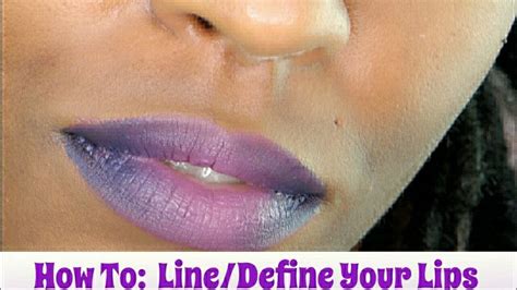How To Line Your Lips Define Your Lips Sbeaesthetics Youtube