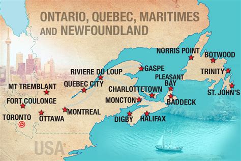 10 Map Of The East Coast Canada Image Ideas Wallpaper