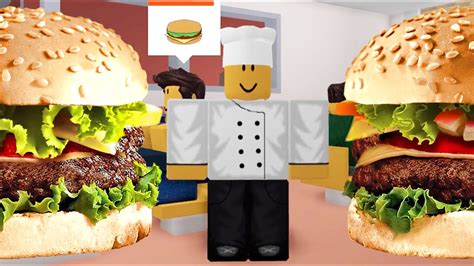 ГОТОВЛЮ БУРГЕРЫ В РОБЛОКС Roblox Cook Burgers Youtube