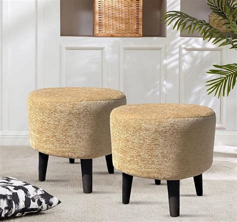 Homeaccex Ottoman Stool For Living Room Furniture Ottoman Pouffes For