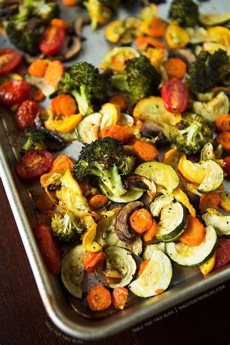Grilled Vegetables In Oven Easy Roasted Vegetables With Honey And