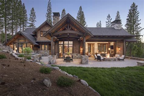 Pin By Dka On Exterior Rustic House Plans Mountain Home Exterior