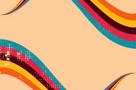 retro abstract background vector vintage geometric stripes design simple colorful lines