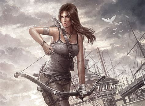 Wallpapers Games Tomb Raider Tomb Raider 2013 Archers Lara Croft