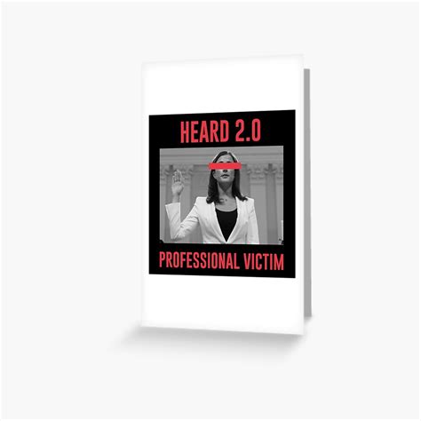 cassidy hutchinson heard 2 0 professional victim january 6 hearings greeting card for sale by