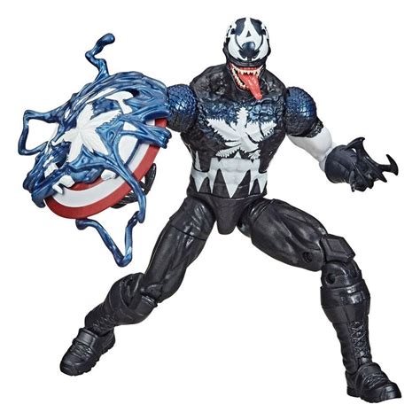 Figura Venomized Captain America Spider Man Maximum Venom Marvel