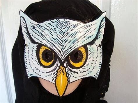 This idea resulted from my most frequently visited post, self disclosure. HOW TO MAKE AN OWL MASK, halloween, masquerade, carnival ...