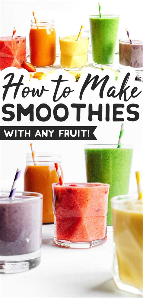 How To Make A Smoothie The Ultimate Guide Live Eat Learn
