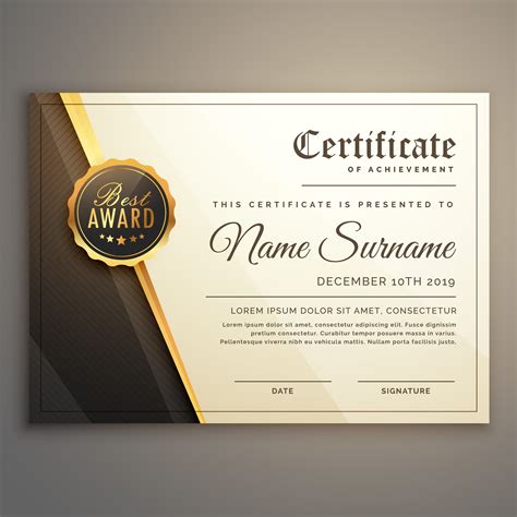 Free Stock Certificate Template Download