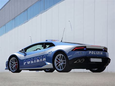 Lamborghini Huracan Lp610 4 Polizia 2015 Supercar Car Italy