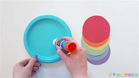 Color Sorting Activity Paper Plate Crafts Day 5