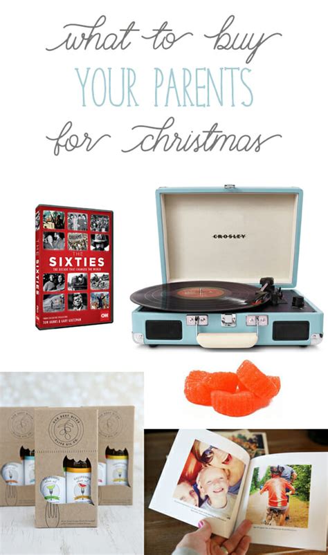 Gifts for parents & grandparents who have what they need, and can run to the store to get whatever they don't have. 5 Christmas Gifts Under $100 for Your Parents - Our Best Bites