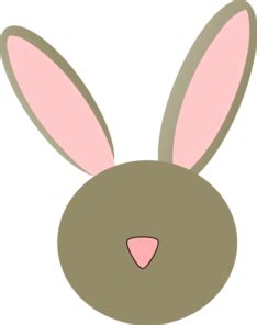 Download 418 bunny face free vectors. Bunny Face Clip Art at Clker.com - vector clip art online ...