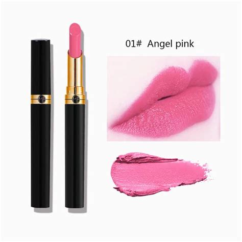 Women 12 Colors Waterproof Matte Velvet Glossy Lip Gloss Lipstick Lip Balm Sexy Lip Tint Makeup