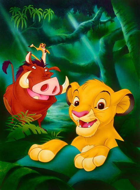 Lion King Simba Pumba And Timon Behance